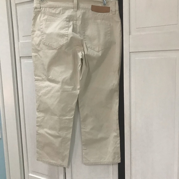 Christopher Blue NWT, stretch Cotton, tan pant w/ faint lines - Size 12 - Picture 7 of 7